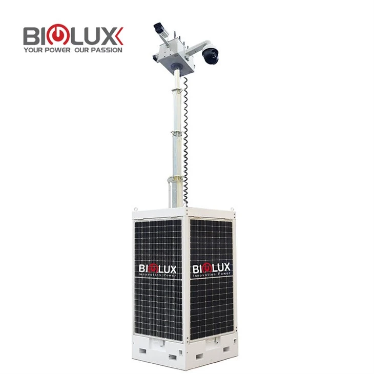 Cuboid Mobile CCTV Towers For Sports Event