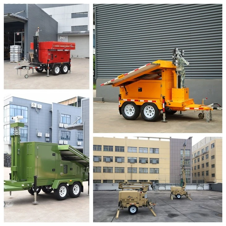 Movable Solar Surveillance Vehicle