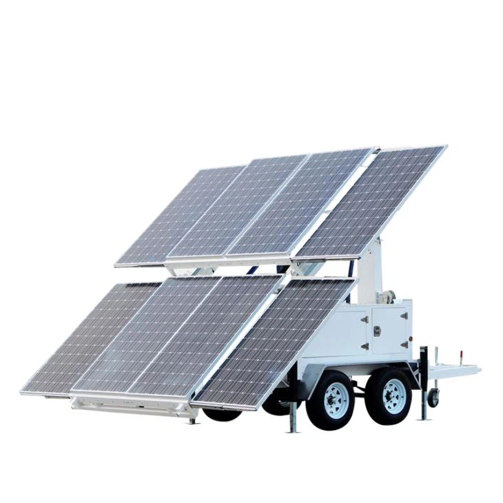 Mobile Off Grid Solar Power Station