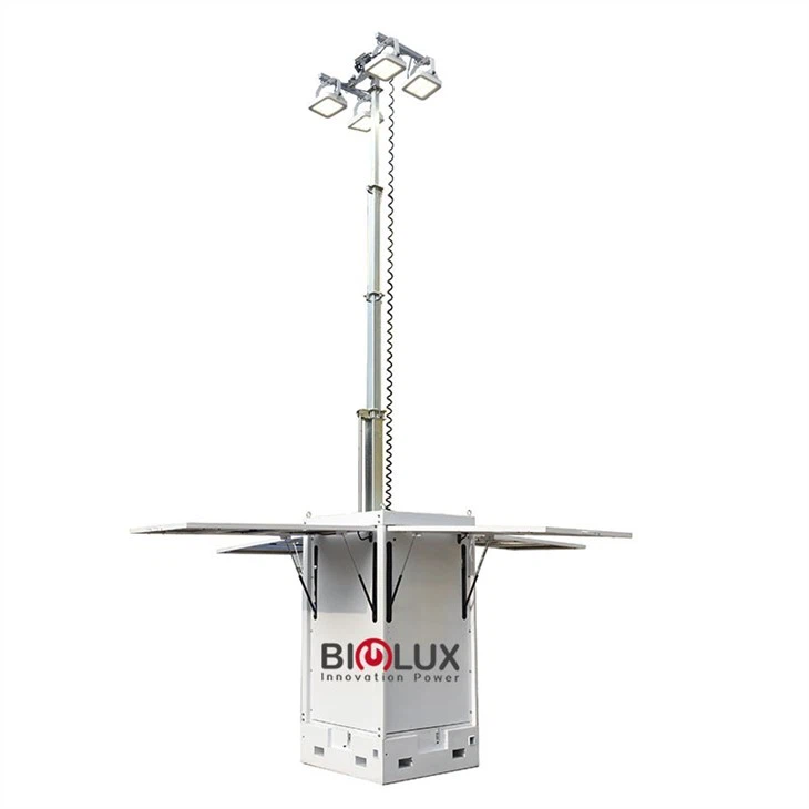 Cube Lighting Tower For Sport Event Rental